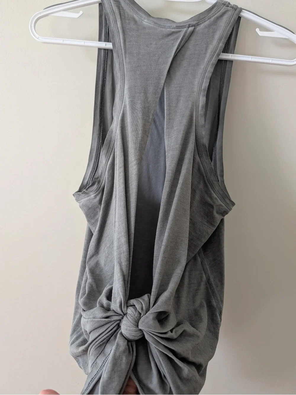 lululemon athletica Gray Lightweight Muscle Tank